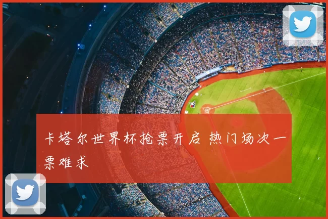 卡塔尔世界杯抢票开启 热门场次一票难求